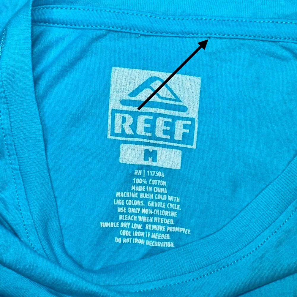 Reef Women’s Paradise Beach Shuttle Service Tee - Size M - Picture 3 of 3